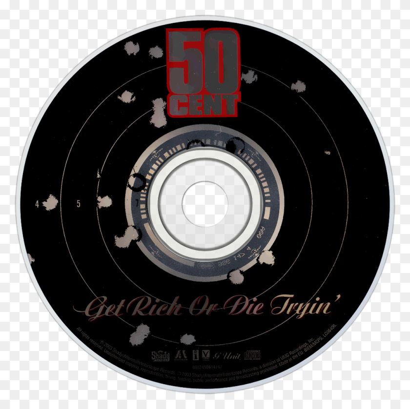 1000x1000 The Cd Graphic Is Distinctive When Compared To The 50 Cent Get Rich Or Die Tryin Booklet, Disk, Dvd, Camera HD PNG Download
