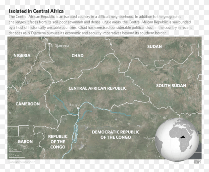 784x635 La República Centroafricana Png / Mapa De La República Centroafricana Hd Png