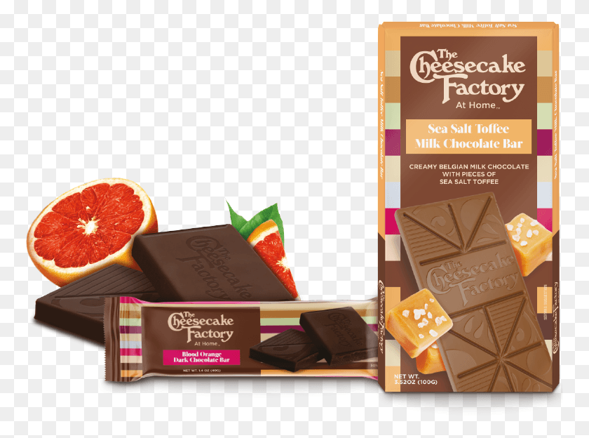 767x564 The Cheesecake Factory Belgian Chocolate Bars Cheesecake Factory Chocolate Bar, Orange, Citrus Fruit, Fruit HD PNG Download