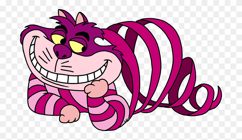 703x425 The Cheshire Cat Clip Art Cheshire Cat Disappearing, Label, Text, Graphics HD PNG Download