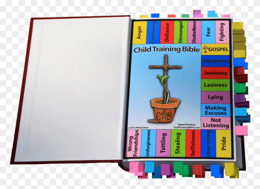 984x697 The Child Training Bible Is Tool That Allows Parents Color Coded Bible Tabs, Word, Poster, Advertisement HD PNG Download