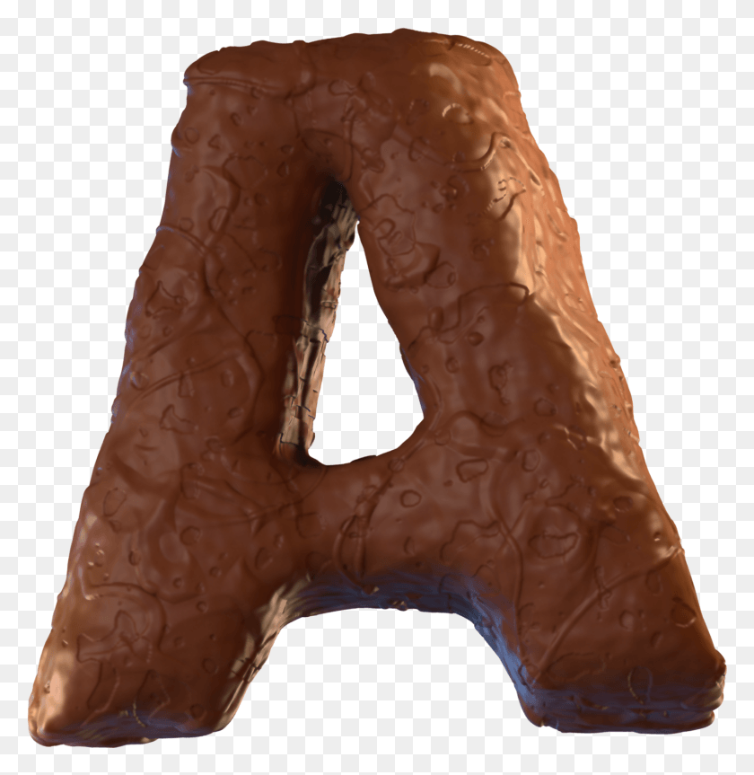 1441x1485 The Choco 3d Numbers Free Version At Chocolate, Alphabet, Text, Triangle HD PNG Download