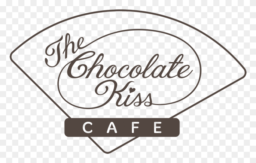 949x581 The Chocolate Kiss Cafe Chocolate Kiss Cafe Logo, Text, Label, Handwriting HD PNG Download