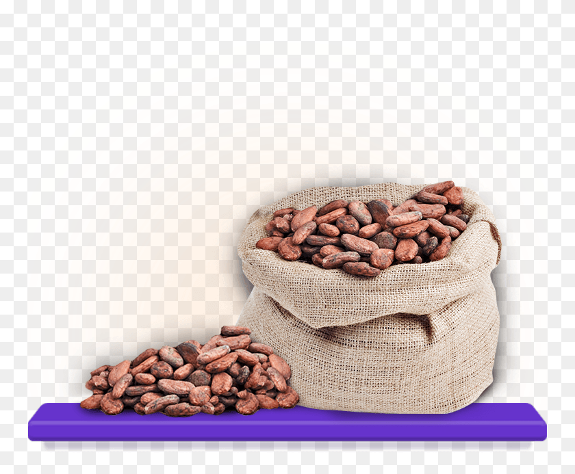 761x633 The Chocolate Maker Roasts The Beans Stripping Them Pinto Beans, Plant, Almond, Nut HD PNG Download