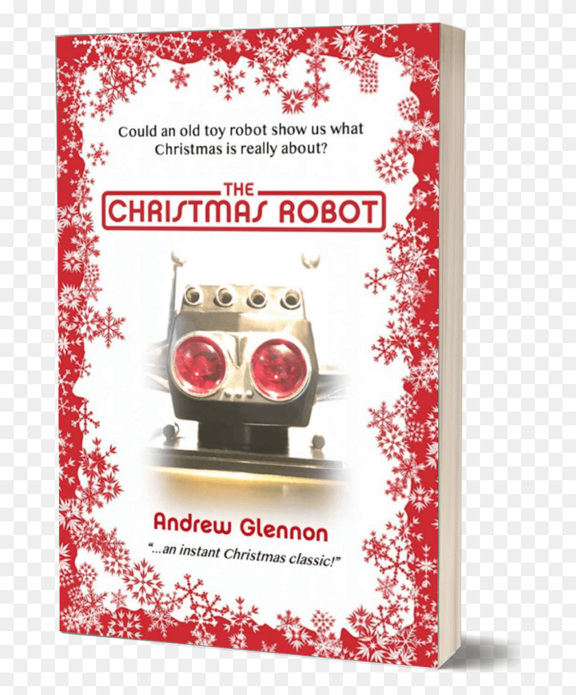 681x953 Descargar Png El Robot De Navidad De Andrew Glennon Carmine, Anuncio, Cartel, Volante Hd Png