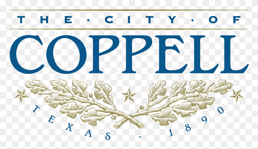2191x1195 The City Of Coppell Logo Transparent City Of Coppell Logo, Text, Label, Alphabet HD PNG Download