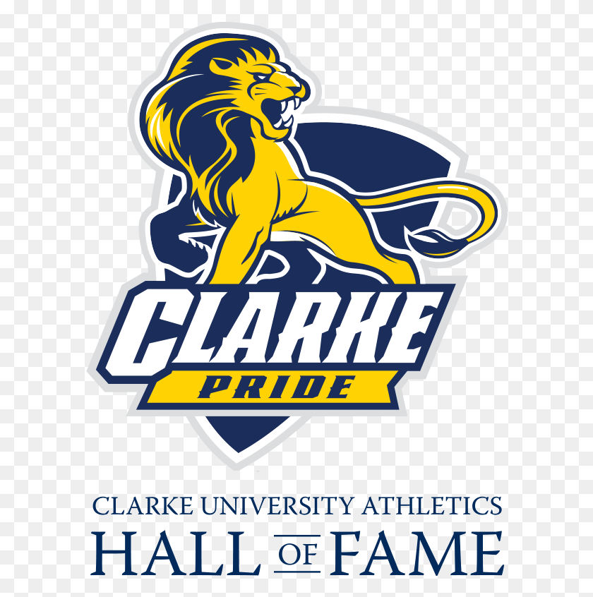 598x786 The Clarke University Athletics Hall Of Fame Was Formed Clarke University Logo Transparent, Poster, Advertisement, Flyer HD PNG Download