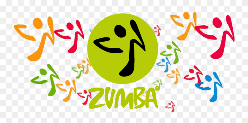 820x376 The Class Is Lead By A Qualified Zumba Fitness Instructor Zumba Fitness, Graphics, Text HD PNG Download