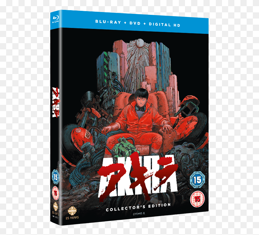 515x702 The Collector39s Edition Akira Collector39s Edition Blu Ray, Person, Human, Helmet HD PNG Download