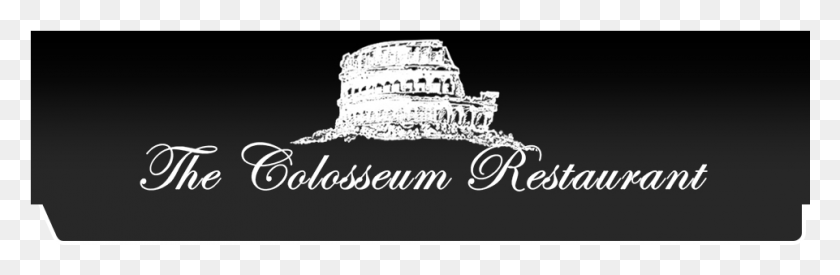 961x265 The Colosseum Restaurant Colosseum Restaurant Salem Nh, Text, Face, Building HD PNG Download