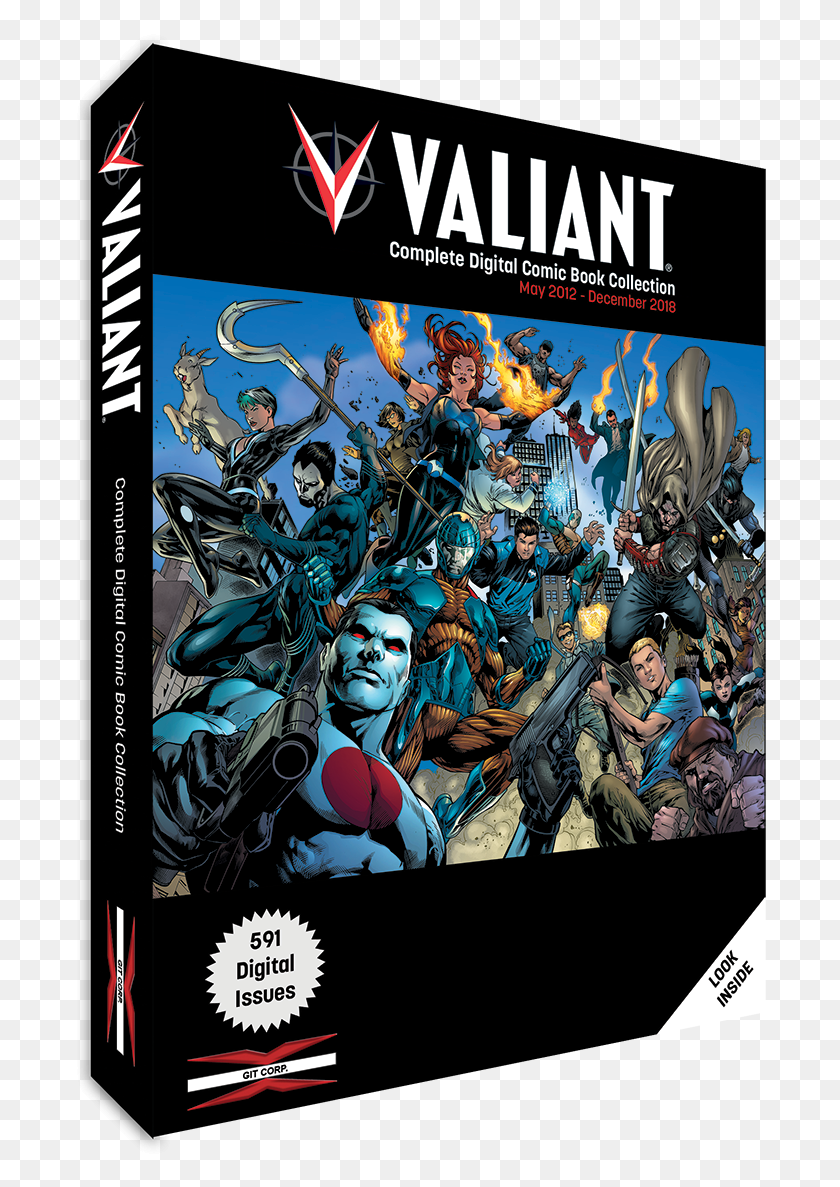 692x1127 The Complete Digital Comic Book Collection Valiant Comics, Poster, Advertisement, Person HD PNG Download