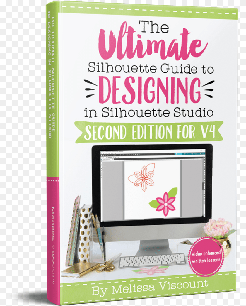 786x1043 The Complete Ultimate Silhouette Guide Ebook Series Rose, Advertisement, Computer Hardware, Electronics, Hardware Sticker PNG
