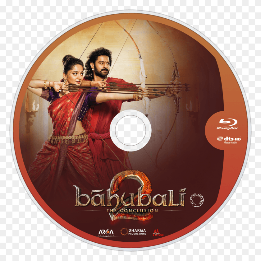 1000x1000 The Conclusion Bluray Disc Image Bahubali Dvd Label, Disk, Person, Human HD PNG Download