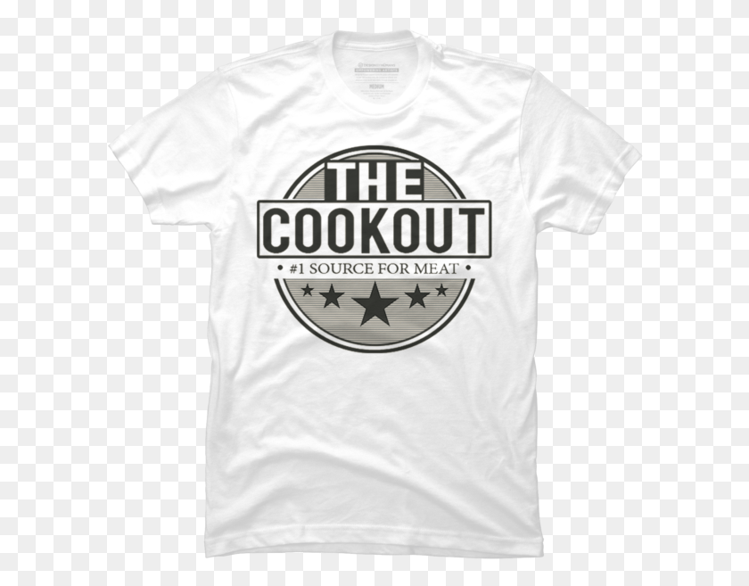 602x597 The Cookout T Shirt Active Shirt, Clothing, Apparel, T-shirt HD PNG Download