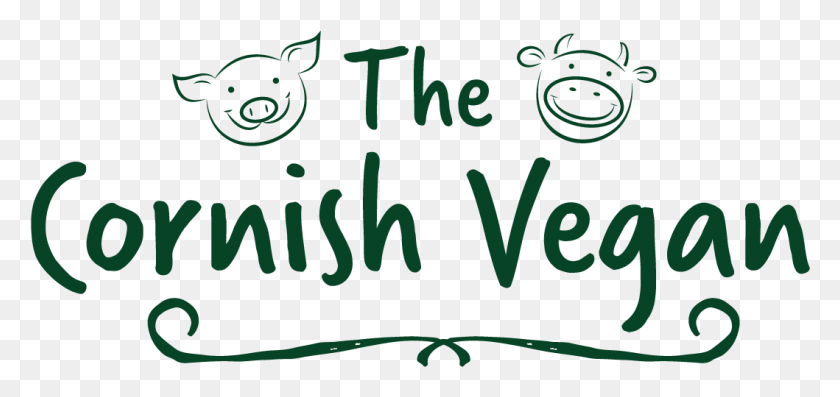 1059x458 The Cornish Vegan Cornish Vegan, Text, Alphabet, Handwriting HD PNG Download