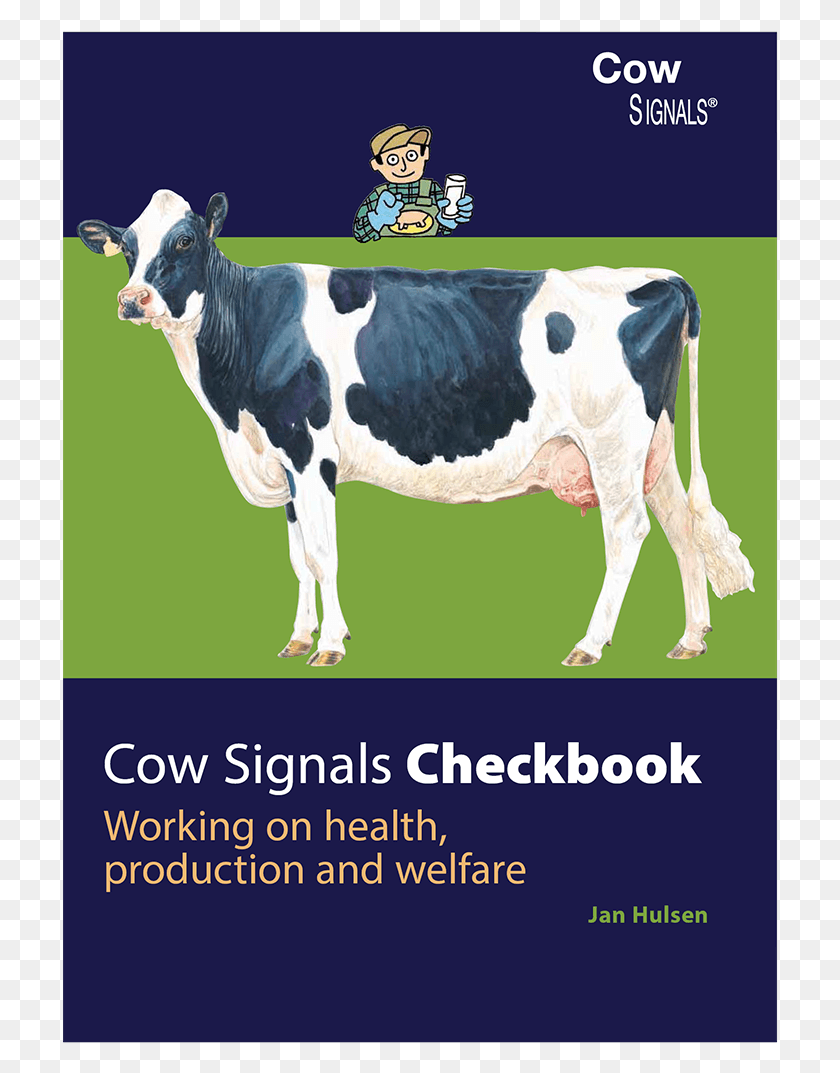 717x1013 The Cow Signals Checkbook Is A Collection Of The 54 Bem Estar De Vacas Leiteiras, Cattle, Mammal, Animal HD PNG Download