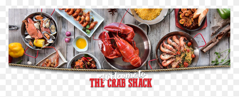 1764x640 The Crab Shack Ho Chi Minh City Mariscos Hervir, Langosta, Vida Marina, Comida Hd Png