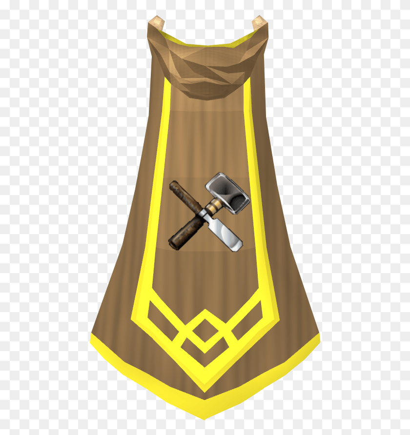 474x832 The Crafting Master Cape Obtained After Virtual Level Cranford Coat Of Arms, Tool, Cowbell, Scroll HD PNG Download