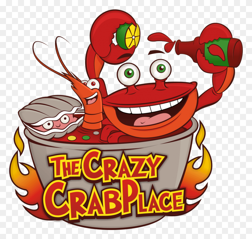 1470x1390 The Crazy Crab Place Crazy Crab Pot, Food, Angry Birds, Label HD PNG Download