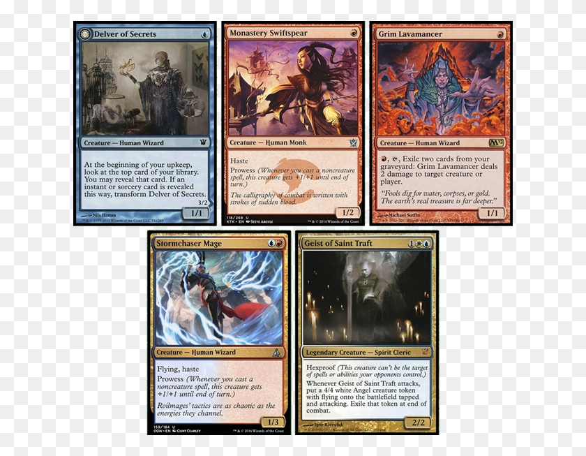630x593 The Creatures In This Deck Are Some Of The Most Aggro Oriented Geist Of Saint Traft Altered, Poster, Advertisement, Book HD PNG Download