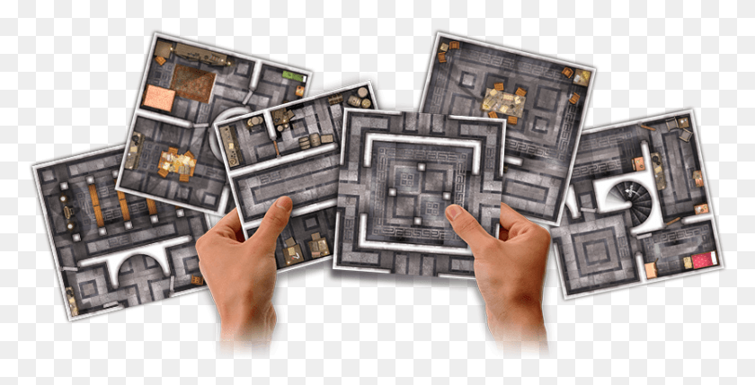 833x395 The Cult Of Ohzv Map Cards Floor Plan, Person, Human, Advertisement HD PNG Download