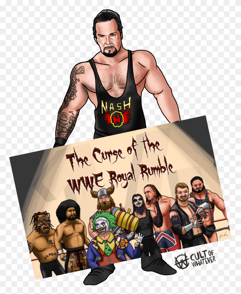 777x964 The Curse Of The Royal Rumble Iv, Person, Human, Advertisement HD PNG Download