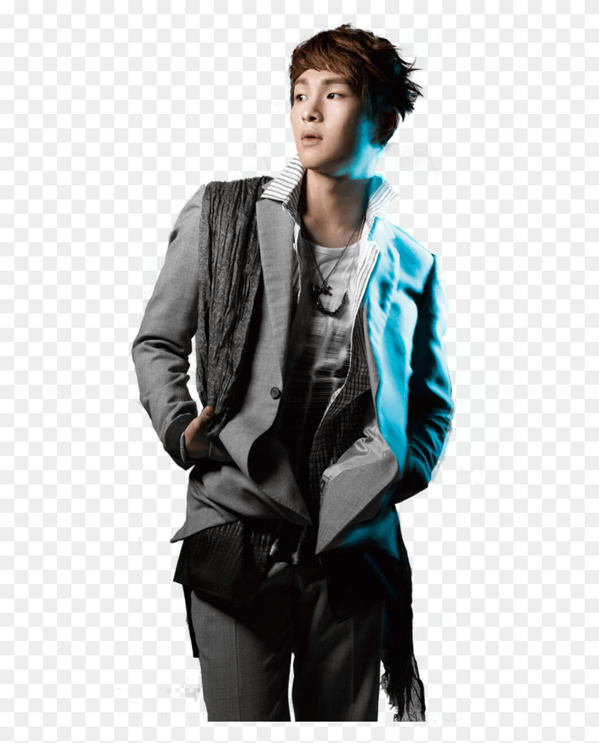 541x983 The Cute Leader Shinee Onew Full Body, Clothing, Apparel, Coat Descargar Hd Png