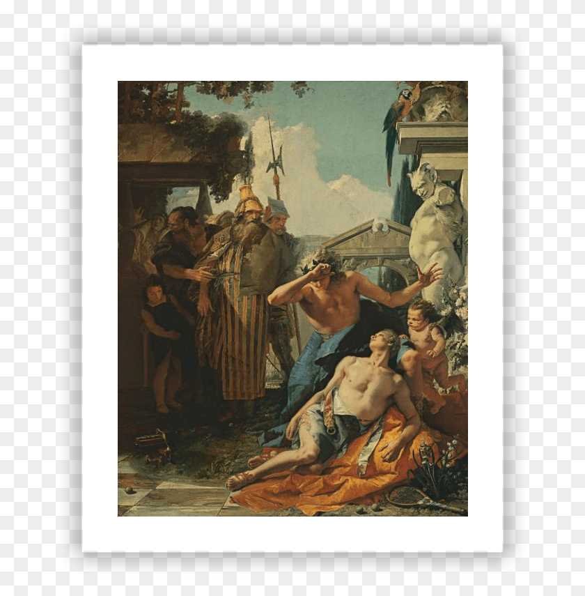 669x795 The Death Of Hyacinthus Death Of Hyacinth Tiepolo, Person, Human HD PNG Download