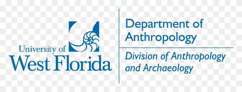 1971x657 The Division Of Anthropology And Archaeology Includes University Of West Florida, Logo, Symbol, Trademark HD PNG Download