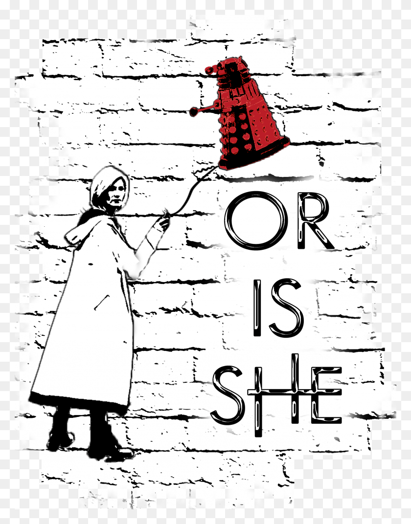 2401x3116 The Doctor Is Banksy Or Is It The Other Way Around Doctor Who Banksy, Text, Alphabet, Handwriting HD PNG Download
