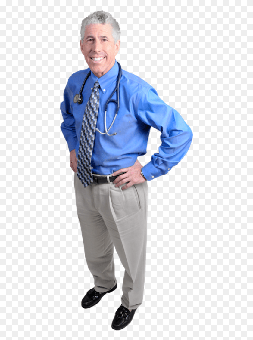 448x1070 The Doctor Is In Standing, Clothing, Apparel, Tie HD PNG Download