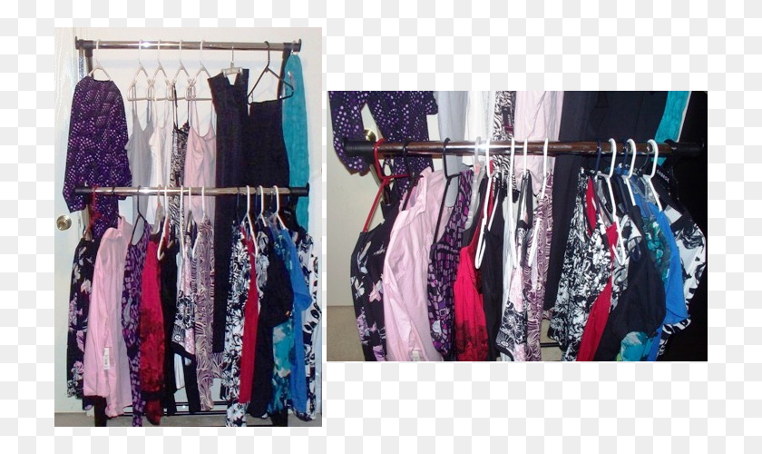 720x440 The Double Adjustable Garment Rack Has More Than Doubled Boutique, Furniture, Indoors, Tie HD PNG Download
