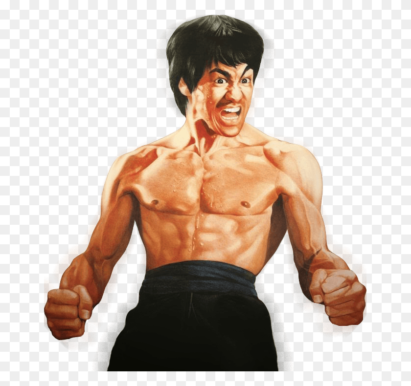 Bruce lee Clipart.