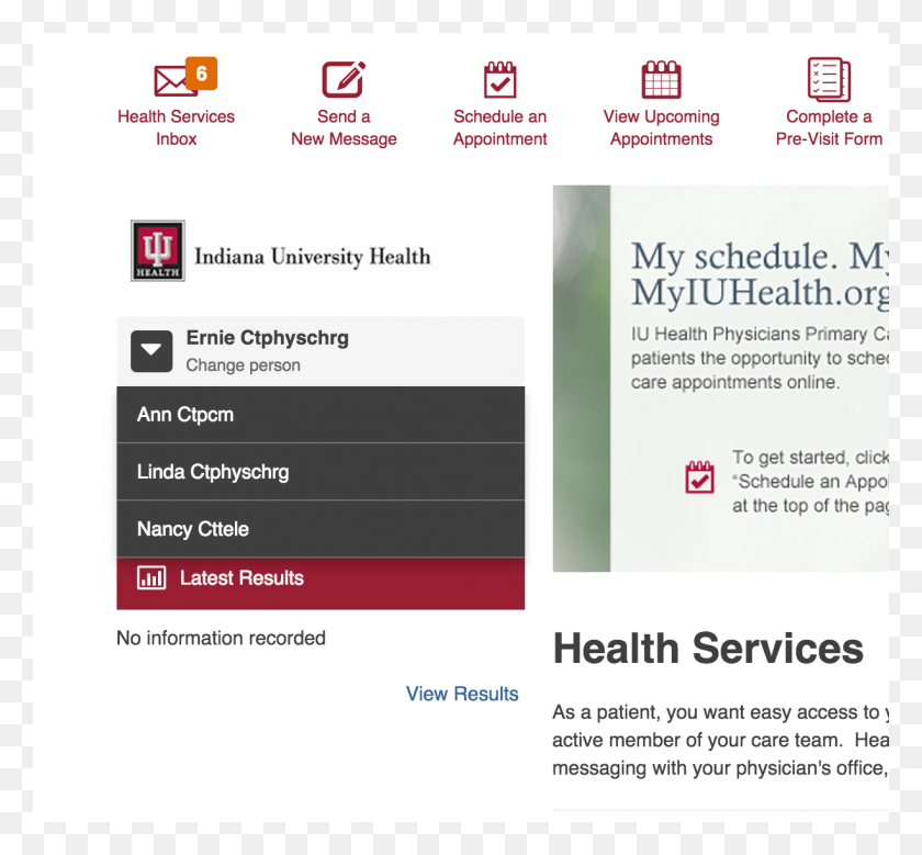 1225x1130 The Drop Down Box Found Above The Lab Results On The Indiana University Health, Text, Paper, Flyer HD PNG Download