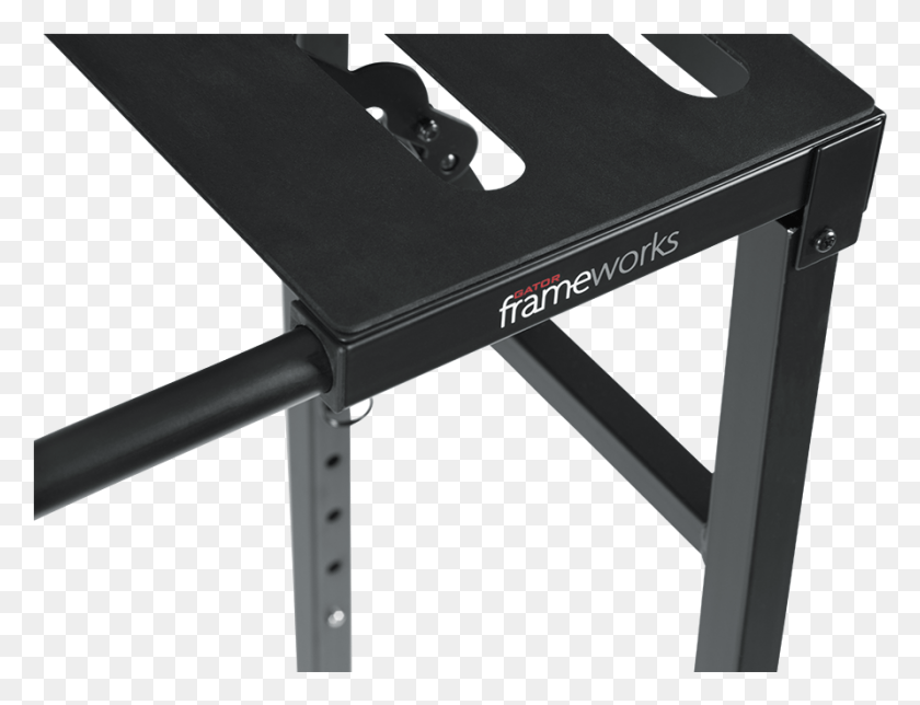 891x668 The Easily Adjustable Width Extends And Contracts For Soporte Controlador Gator Gfw Utl Media Tray, Furniture, Table, Desk HD PNG Download