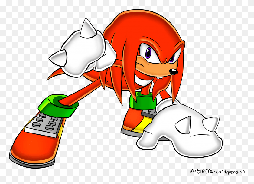 2664x1872 Descargar Png The Echidna Sa Style Sonic Hedgehog 35289143 2931 Png / Gráficos Hd Png