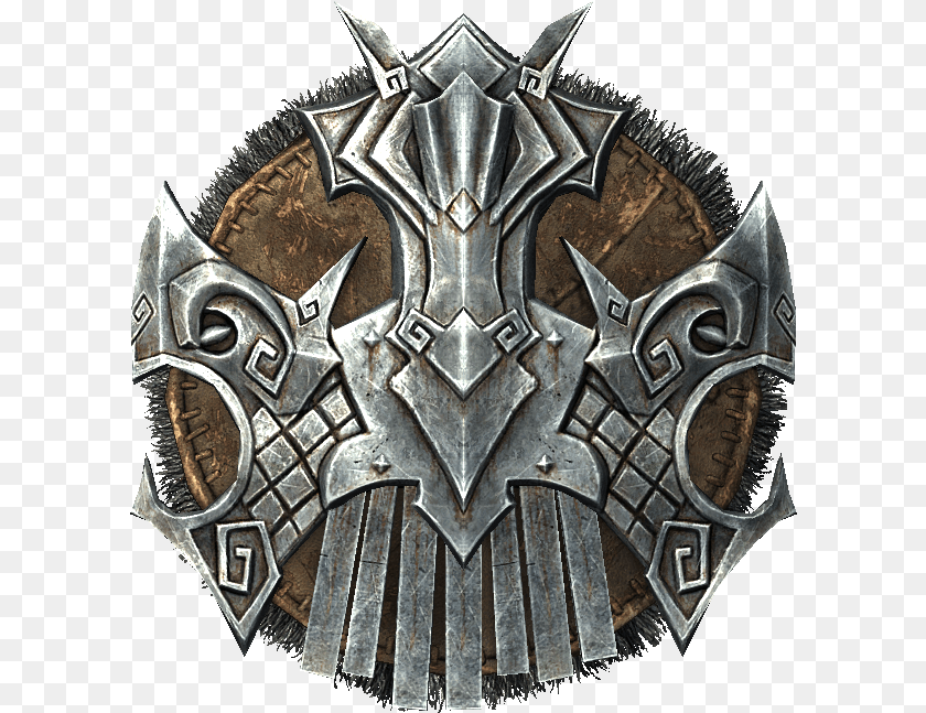 606x647 The Elder Scrolls V Skyrim Skyrim Nordic Shield, Armor, Accessories, Cross, Symbol Transparent PNG