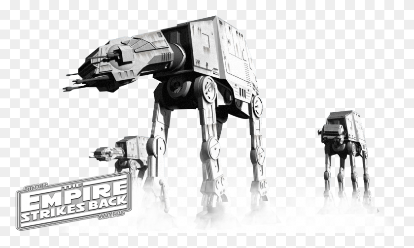 985x561 The Empire Strikes Back Star Wars Episodes Starwars Star Wars Attack Walker, Robot, Toy HD PNG Download