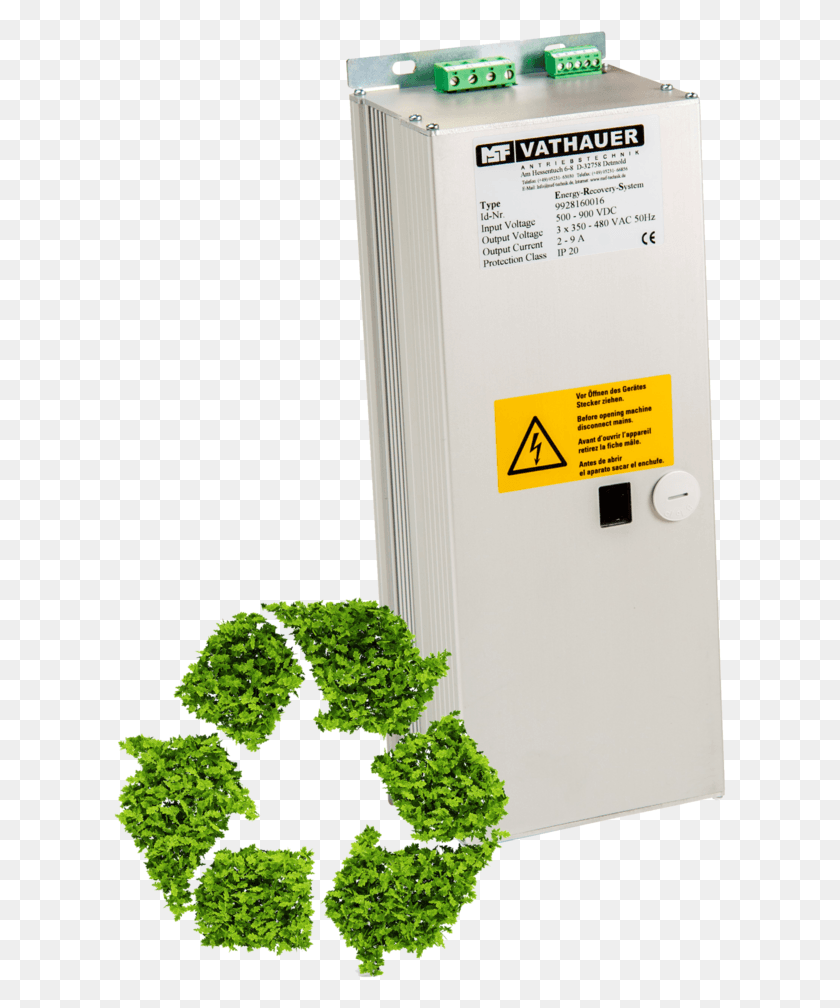 613x948 The Ers Offers Direct Energy Recovery In Drive Technology Recycle Symbol For Paper, Broccoli, Vegetable, Plant HD PNG Download