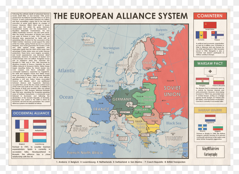 5787x4093 El Sistema De Alianzas Europeas 1954 2014 Hd Png