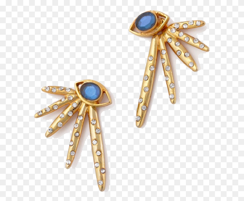 608x634 The Evil Eye Earrings, Jewelry, Accessories, Accessory HD PNG Download