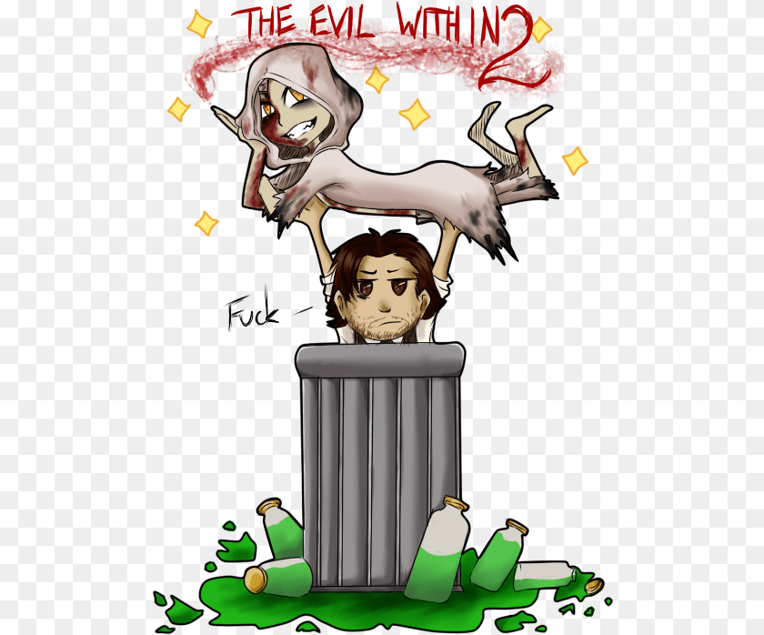 The Evil Within 2 By Herrfenix1939 Evil Within Ruvik Vs Sebastiane, Book, Comics, Publication, Adult PNG