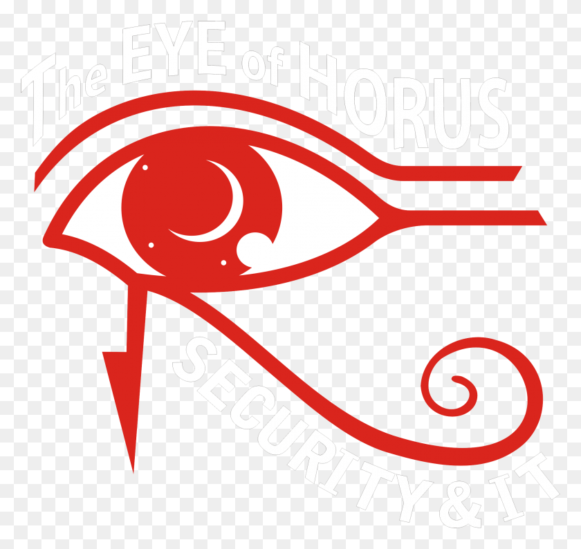 2237x2106 The Eye Of Horus Security Eye Of Horus Red, Label, Text, Sticker HD PNG Download