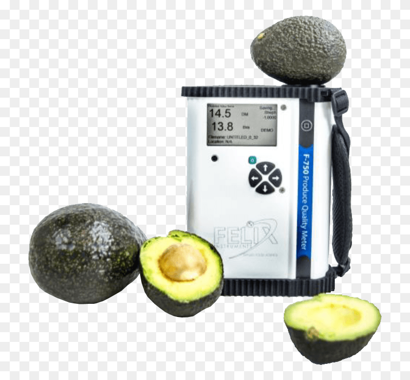 727x718 The F 750 Produce Quality Meter Estimated Dry Matter Felix F, Plant, Avocado, Fruit HD PNG Download