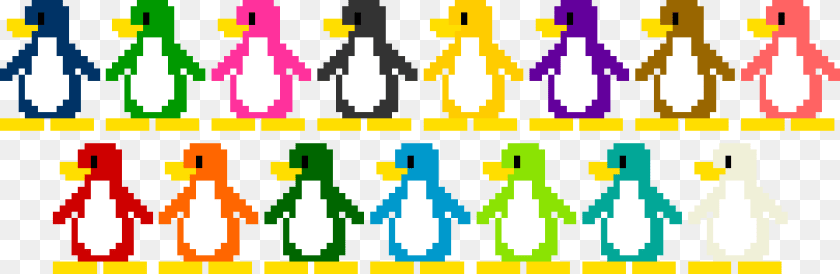 The Fair 2014 8bit Penguins Honeybee, Bowling, Leisure Activities, Qr Code Sticker PNG