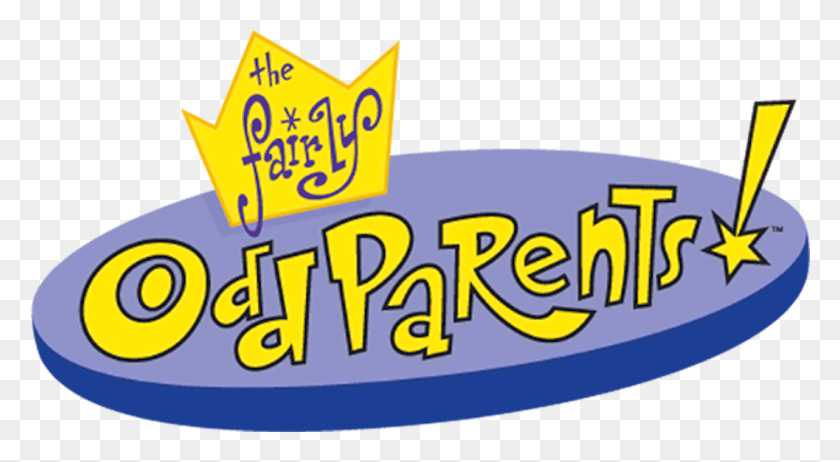 1057x545 The Fairly Oddparents Fairly Odd Parents Logo, Text, Clothing, Apparel HD PNG Download