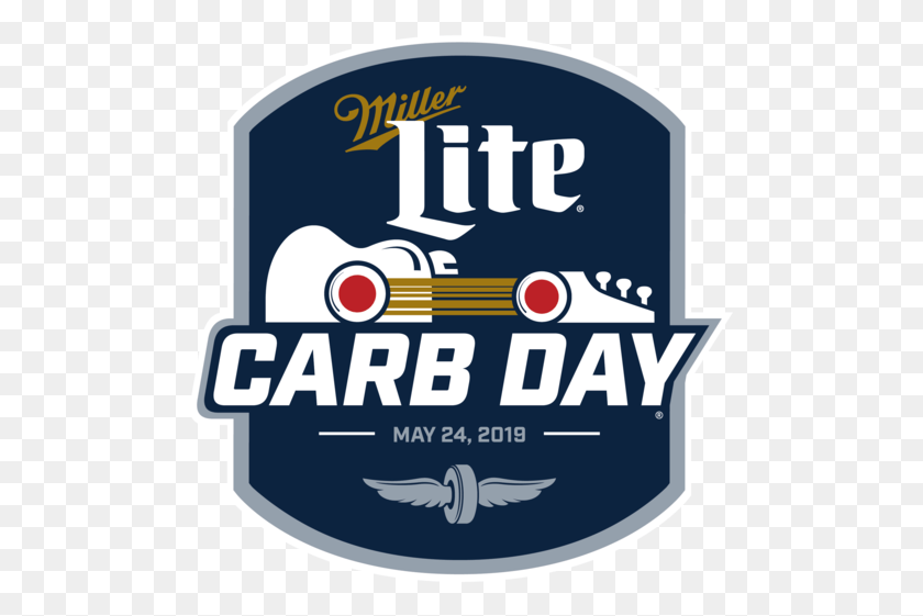 497x501 Descargar Png The Fan Live At Carb Day 2019 Indy 500 Carb Day, Etiqueta, Texto, Logo Hd Png