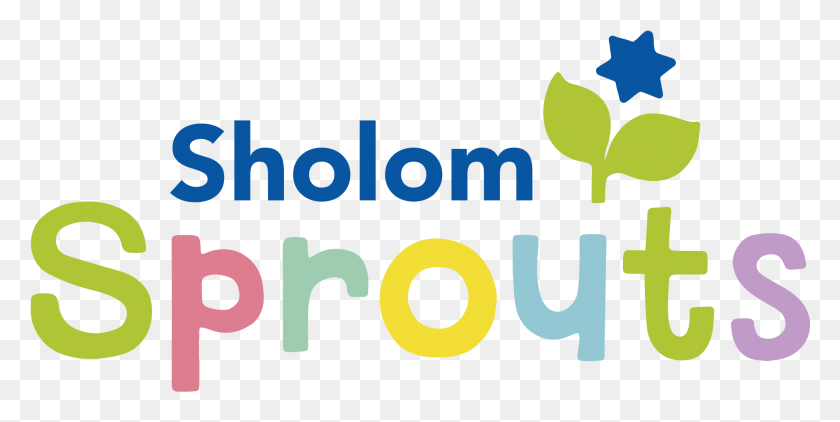 2018x937 The Final Logo For The Sholom Sprouts Program Graphic Design, Text, Alphabet, Word HD PNG Download