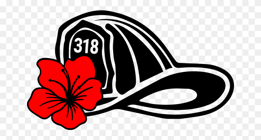 673x393 The Fire Fighter Hat Safety Zone Stop Extinguishing Vinyl Firefighter Helmet Decal, Plant, Flower, Blossom HD PNG Download