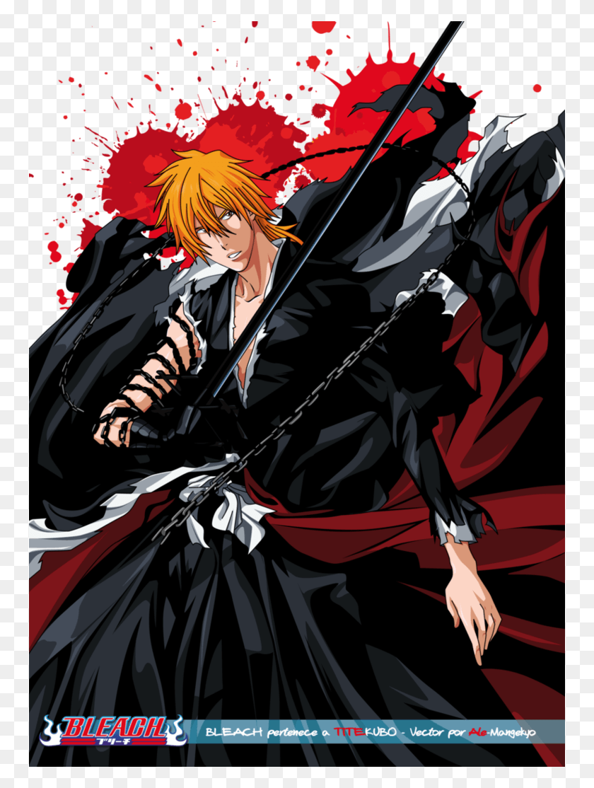 758x1054 The First And Most Distinguishable Is That The Chain Bleach Soul Resurreccin Cover, Manga, Comics, Book HD PNG Download